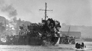 LST 289 - Battle Torn after Battle of Exercise Tiger