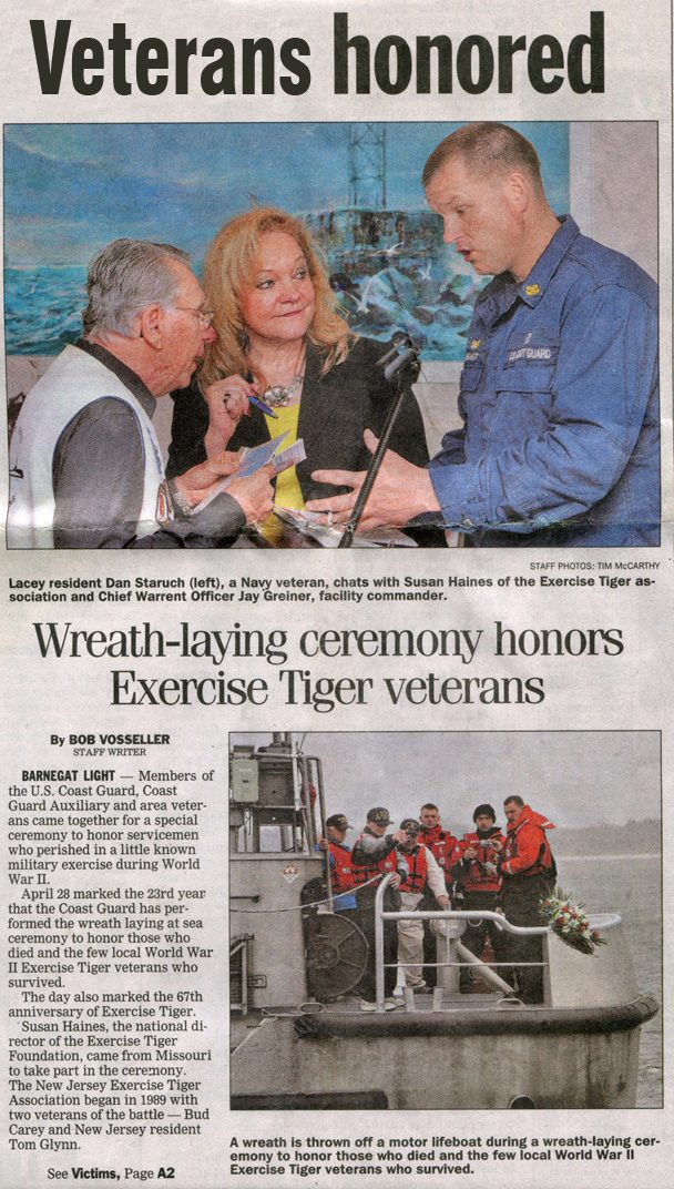 Exercise Tiger News Article